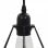 Lampada a sospensione VidaXL Rombo 3xE27 Nera