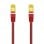 Aisens Cable de Red S/FTP RJ45 Cat.7 25cm Rojo