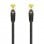 Aisens Câble Réseau S/FTP RJ45 Cat.7 25cm Noir