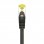 Aisens Câble Réseau S/FTP RJ45 Cat.7 25cm Noir