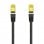 Aisens Câble Réseau S/FTP RJ45 Cat.7 50cm Noir