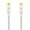 Aisens Cabo de Rede S/FTP RJ45 Cat.7 1m Branco