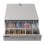 Iggual IRON-10W Tiroir-caisse 38cm 4+6 Blanc