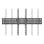 Equip 650332 Support mural inclinable pour téléviseur 37 "-70" VESA 600X400 Max. 40Kg