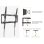 Equip 650334 Soporte de Pared para Pantalla Low Profile 37"-70" Inclinable VESA 600x400 Max. 35Kg
