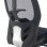 Ofiprix Madonna Plus Silla de Oficina Transpirable con Reposacabezas Negro