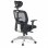 Ofiprix Madonna Plus Silla de Oficina Transpirable con Reposacabezas Negro