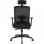 Ofiprix Kendo Silla de Oficina Transpirable con Reposacabezas Negro