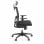 Ofiprix Kendo Silla de Oficina Transpirable con Reposacabezas Negro