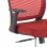 Ofiprix Nicole Silla de Oficina Transpirable Roja