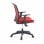 Ofiprix Nicole Silla de Oficina Transpirable Roja