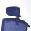 Ofiprix Kendo Silla de Oficina Transpirable con Reposacabezas Azul