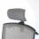 Ofiprix Kendo Silla de Oficina Transpirable con Reposacabezas Gris