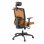 Ofiprix Kendo Silla de Oficina Transpirable con Reposacabezas Naranja