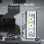 Corsair iCUE 7000X RGB Cristal Templado USB 3.0 Blanca