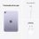 Apple iPad Mini 2021 256GB WiFi Púrpura