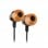 Krom Kinear Écouteurs de jeu intra-auriculaires Noir/Orange