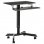 Vinsetto Mesa de Escritorio Elevable de Pie Ajustable 65x45x75-115cm Negra