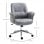 Vinsetto Silla de Oficina con Reposabrazos Acolchados Gris