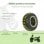 Homcom Quad Todoterreno Verde