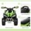 Homcom Quad Todoterreno Verde
