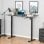 Vinsetto Mesa de Escritorio Eléctrico Elevable Ajustable 40x70x116cm Negro