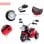 Homcom Moto Eléctrica Tres Ruedas con Bocina Roja