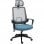 Vinsetto Silla de Oficina Giratoria con Reposacabezas Regulable