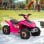 Homcom Quad Eléctrico 6V Rosa