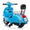 Ataa Cars Vespa Clásica PX150 Mini Oficial Moto Eléctrica Azul