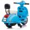 Ataa Cars Vespa Clásica PX150 Mini Oficial Moto Eléctrica Azul