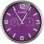 Bresser MyTime DCF Reloj Termohigrómetro 25cm Morado