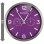 Bresser MyTime DCF Reloj Termohigrómetro 25cm Morado