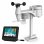 National Geographic Centro Meteorológico WiFi con Sensor Profesional 7 en 1