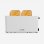 Grille-Pain Universel Blue Toasty 1L/GR 900W Blanc