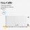 Grille-Pain Universel Blue Toasty 1L/GR 900W Blanc