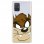 Funda Oficial de Warner Bros Tazmania Silueta Transparente Looney Tunes para Samsung Galaxy A71