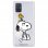 Funda Oficial de Peanuts Woodstock y Snoopy Silueta para Samsung Galaxy A71