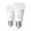 Philips Hue White Ambiance Confezione da 2 Lampadine LED Smart 6,5W E27 RGB