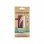 Muvit for Change Protector Pantalla Cristal Templado Marco Negro Antibacteriano para iPhone 13 Mini