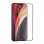 Muvit for Change Protector Pantalla Cristal Templado Marco Negro Antibacteriano para iPhone 13 Pro Max
