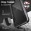 Raptic Funda Shield Negra para iPhone 13 Pro