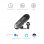 Mobile Tech Leaf Auriculares Sem Fios com Microfone Pretos