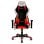 Drift DR175RED Sedia Gaming Nera/Rossa - Reclinabile, Ergonomica, 2D, 150 kg, Nylon, Foam PU, 125-135 cm