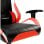 Drift DR175RED Sedia Gaming Nera/Rossa - Reclinabile, Ergonomica, 2D, 150 kg, Nylon, Foam PU, 125-135 cm