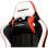 Drift DR175RED Sedia Gaming Nera/Rossa - Reclinabile, Ergonomica, 2D, 150 kg, Nylon, Foam PU, 125-135 cm