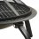VidaXL Brasero y Barbacoa 2 en 1 con Atizador Acero