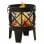 VidaXL Brasero Rústico con Atizador 42x54cm Acero