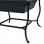 VidaXL Brasero 42x42x45cm Acero Negro