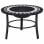 VidaXL Brasero con Mosaico de Cerámica 68cm Negro/Blanco
